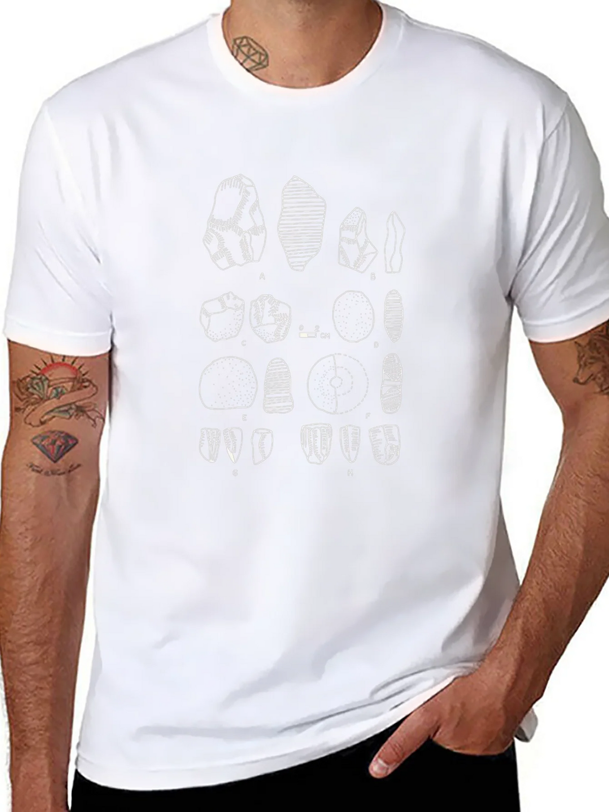 Paleolithic Tools Graphic Tee product image 6