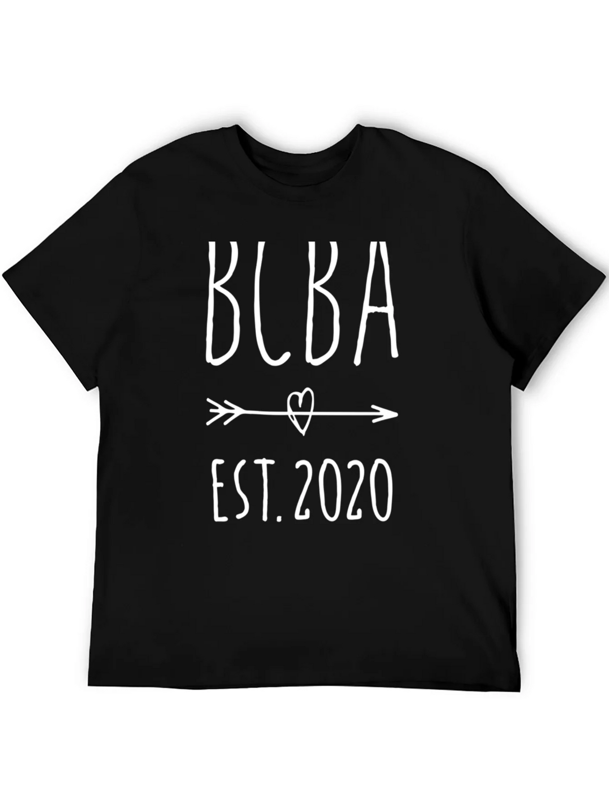 BLBA Est. 2020 Graphic Tee - Casual Black T-Shirt product image 5