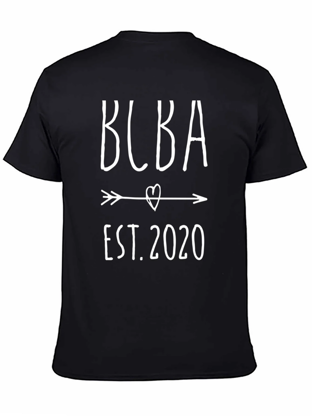 BLBA Est. 2020 Graphic Tee - Casual Black T-Shirt product image 4