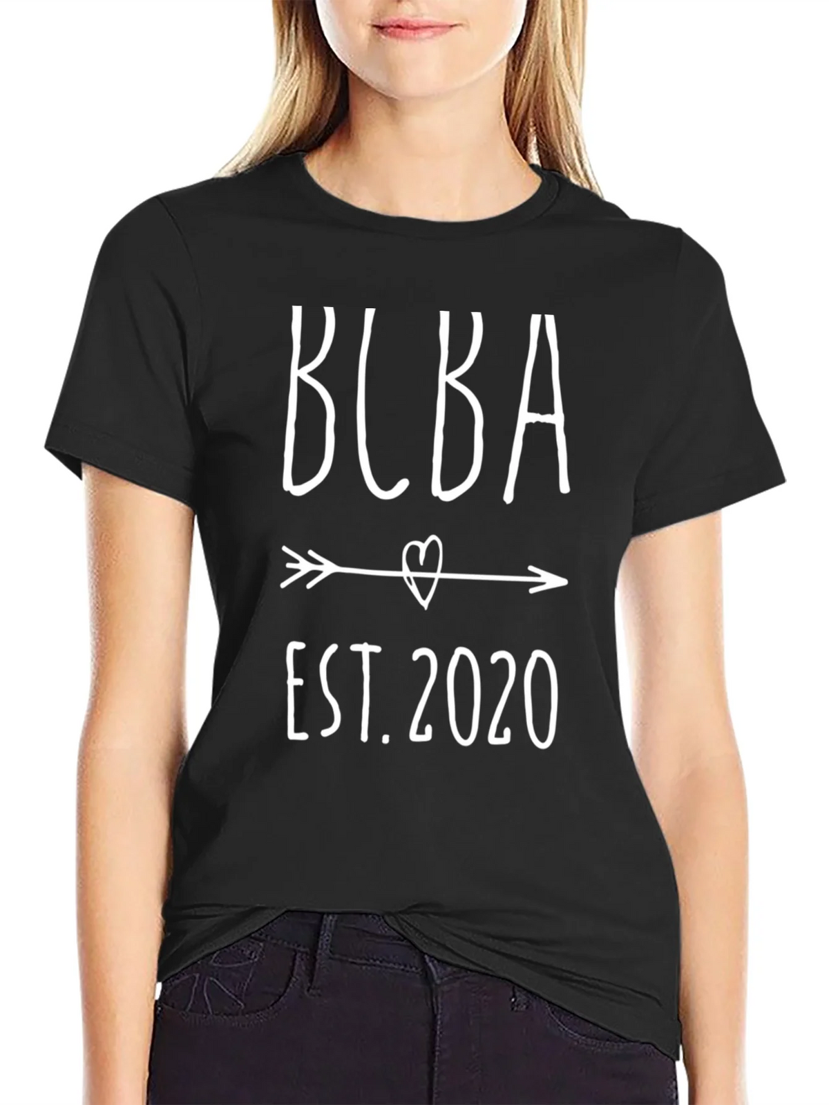 BLBA Est. 2020 Graphic Tee - Casual Black T-Shirt product image 2