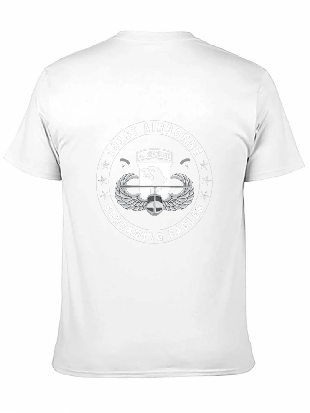101st Airborne Screaming Eagles Black T-Shirt product image 6
