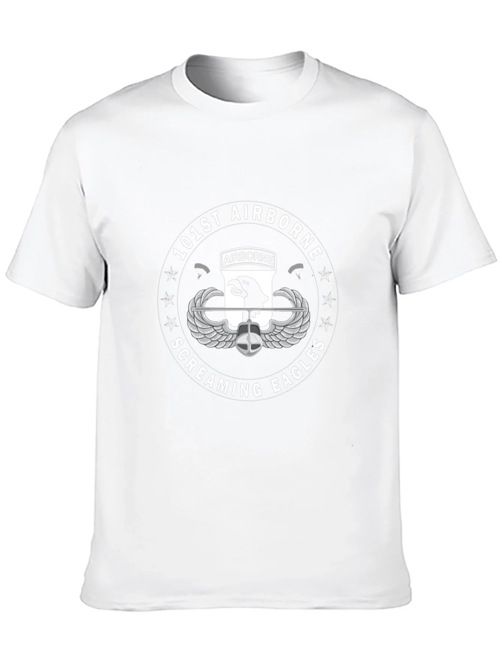 101st Airborne Screaming Eagles Black T-Shirt product image 5