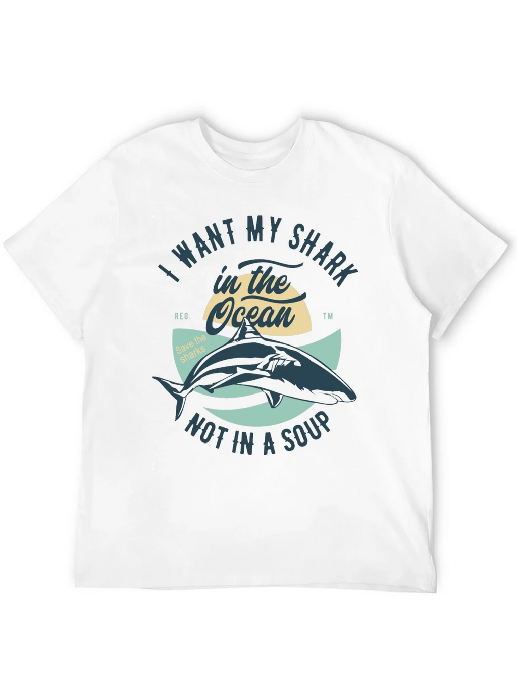 Save the Sharks T-Shirt - Ocean Conservation Tee product image 9