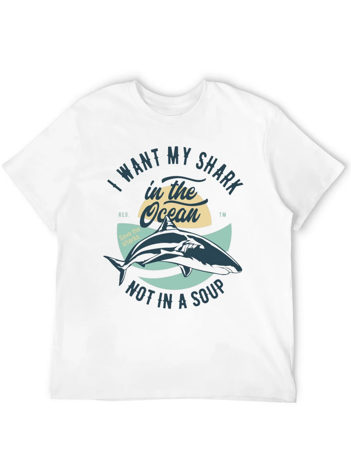 Save the Sharks T-Shirt - Ocean Conservation Tee product image 9