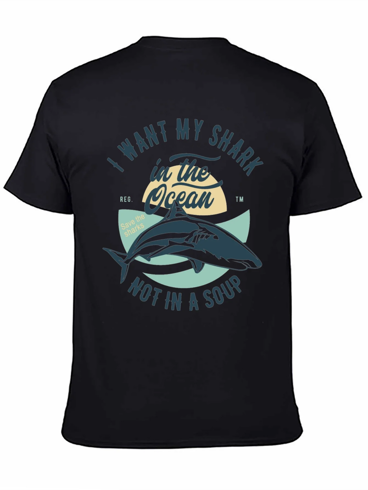 Save the Sharks T-Shirt - Ocean Conservation Tee product image 4
