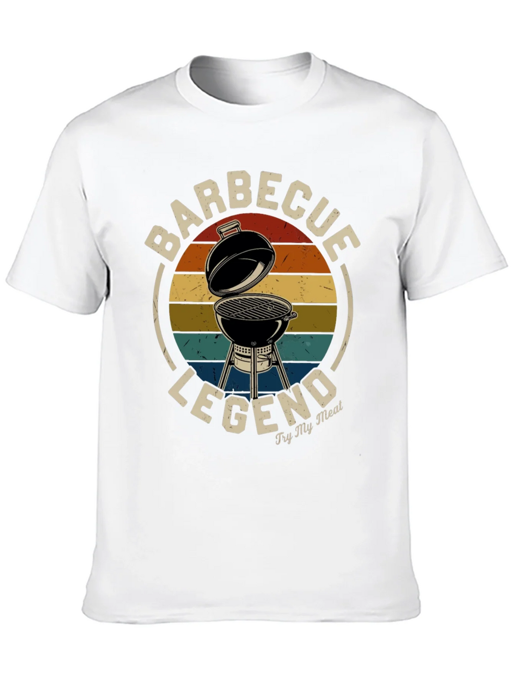 Barbecue Legend Graphic Tee - Grilling T-Shirt product image 7