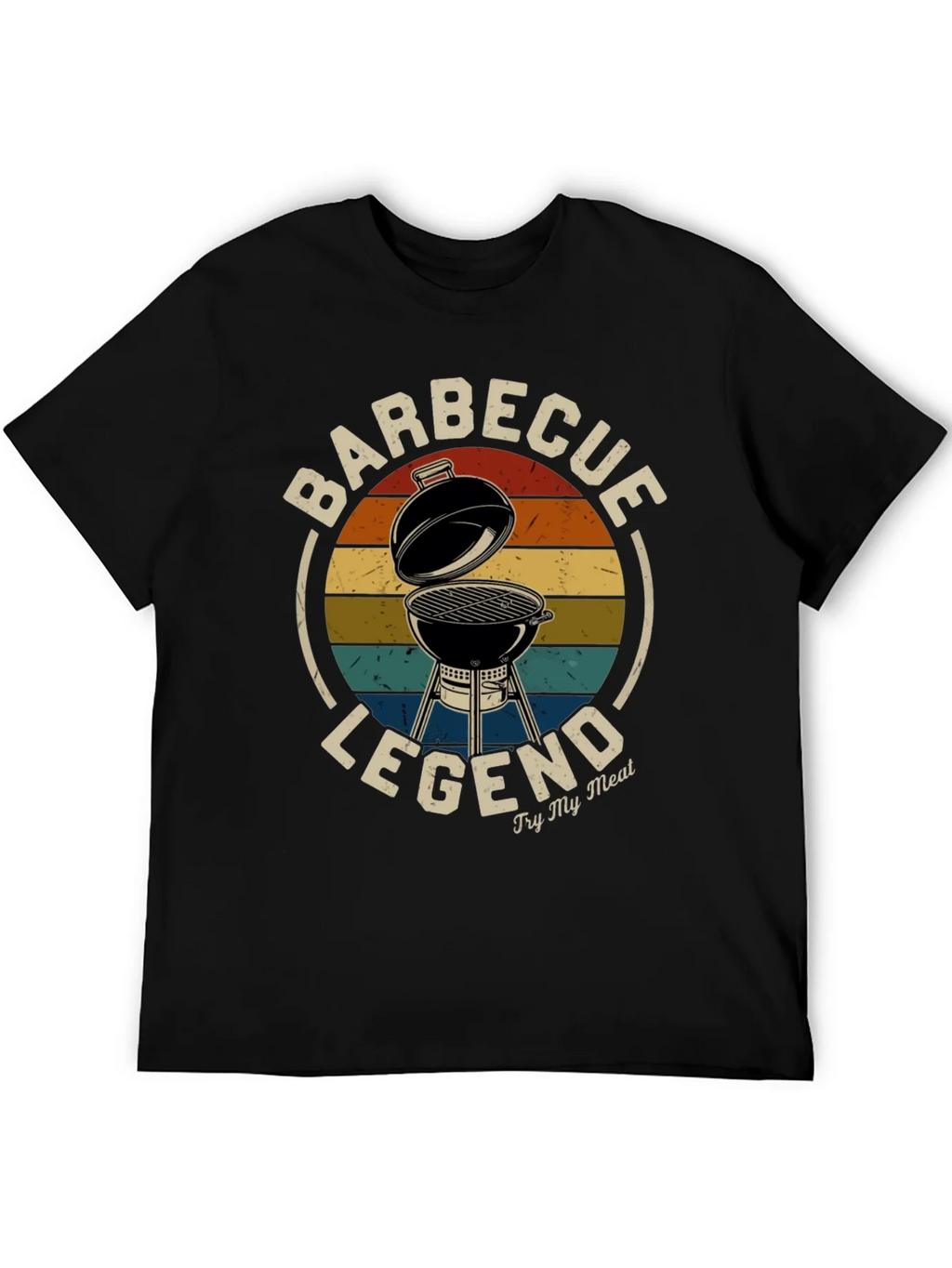Barbecue Legend Graphic Tee - Grilling T-Shirt product image 3