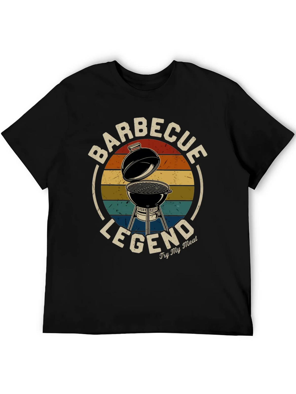 Barbecue Legend Graphic Tee - Grilling T-Shirt product image 3