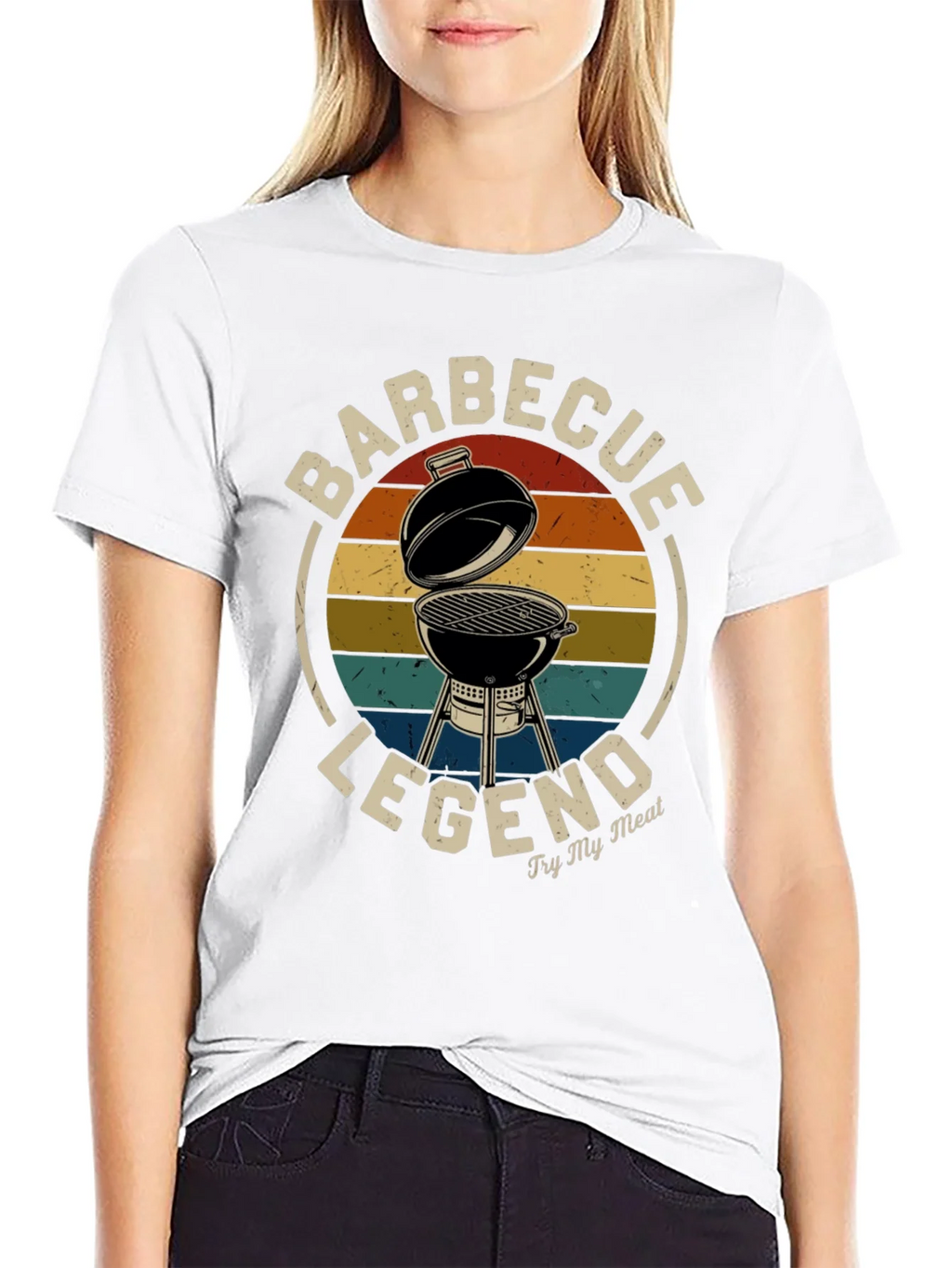 Barbecue Legend Graphic Tee - Grilling T-Shirt product image 6