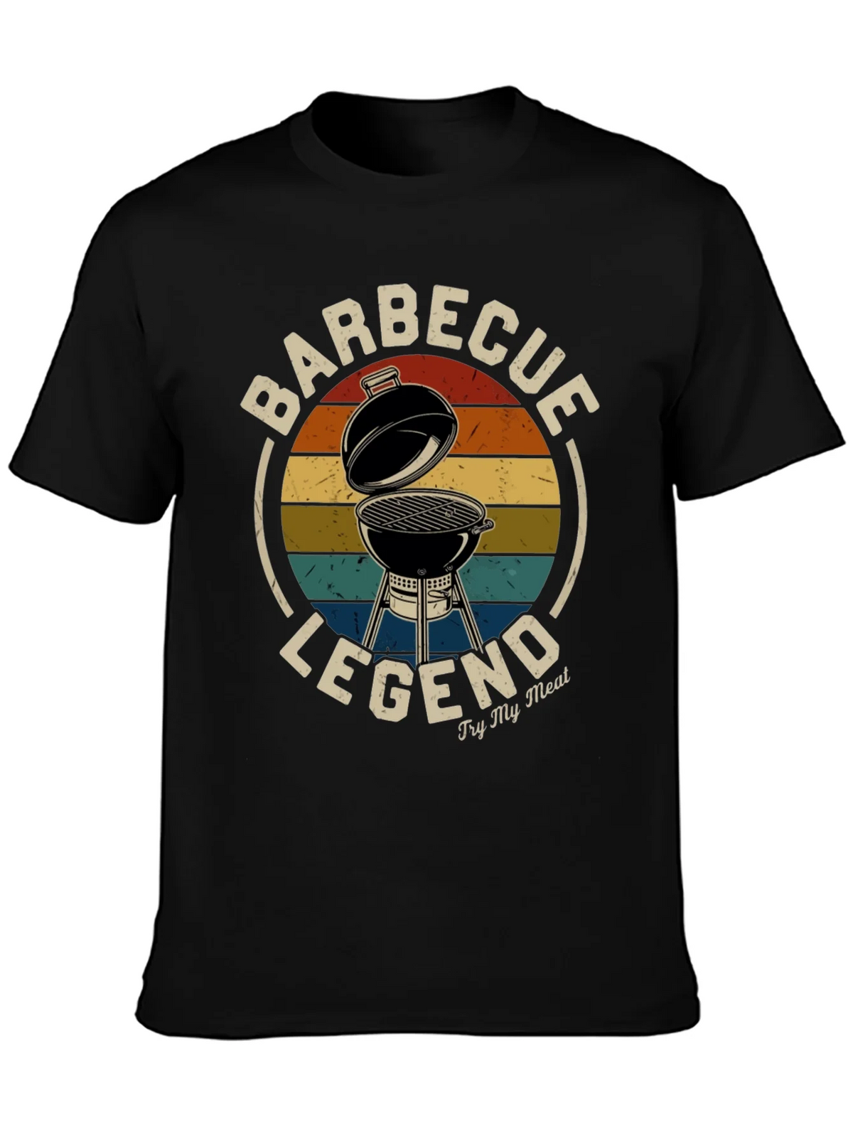 Barbecue Legend Graphic Tee - Grilling T-Shirt product image 2