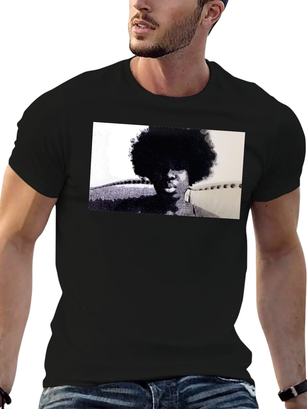 Retro Style Portrait T-Shirt product image 6