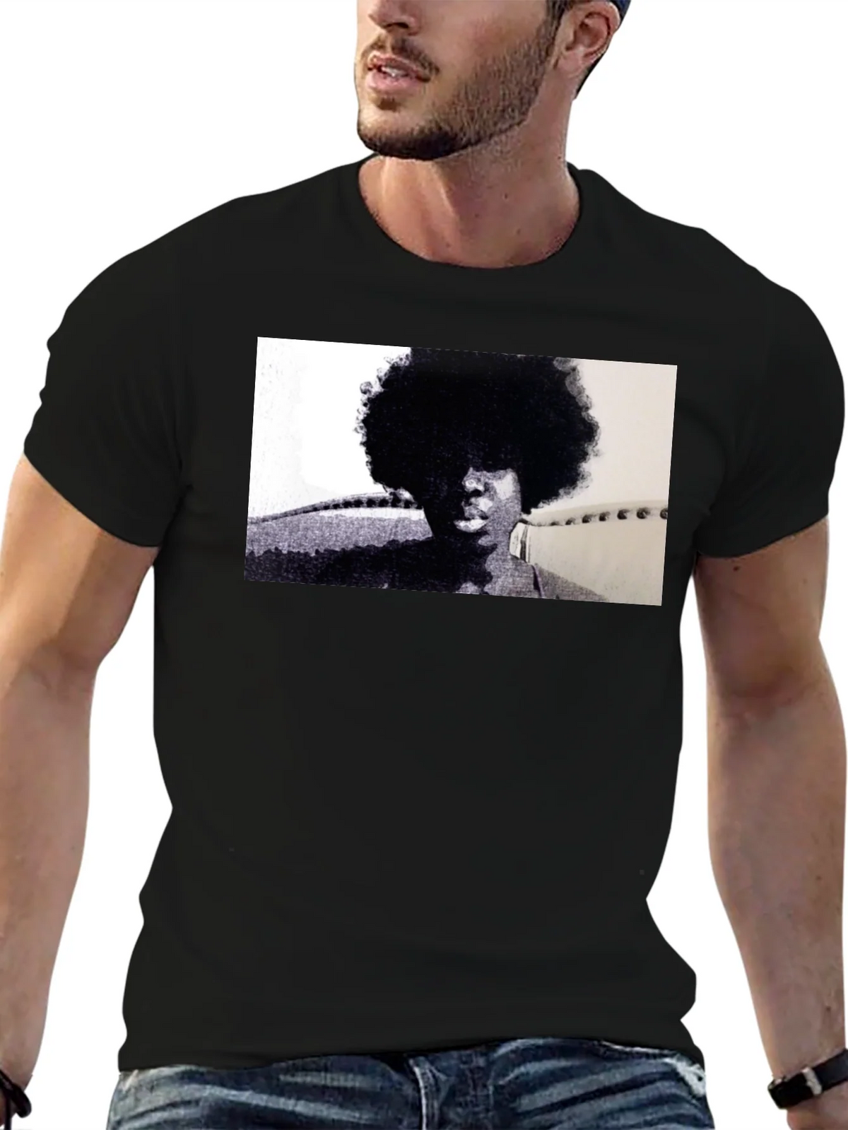 Retro Style Portrait T-Shirt product image 6
