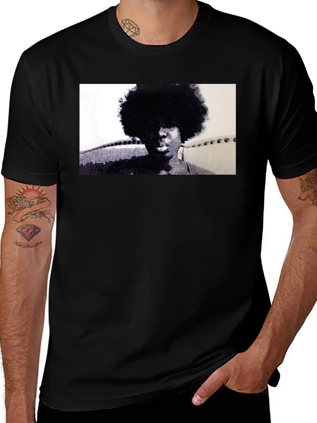 Retro Style Portrait T-Shirt product image 1