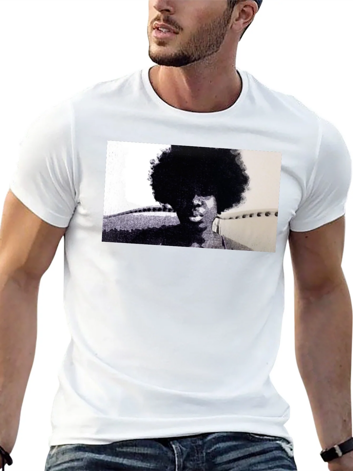 Retro Style Portrait T-Shirt product image 11
