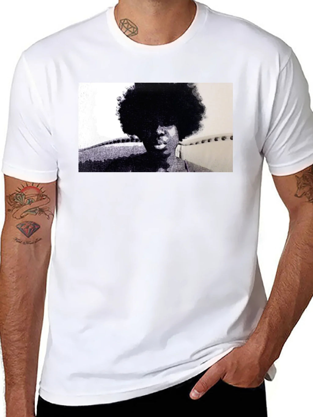 Retro Style Portrait T-Shirt product image 7