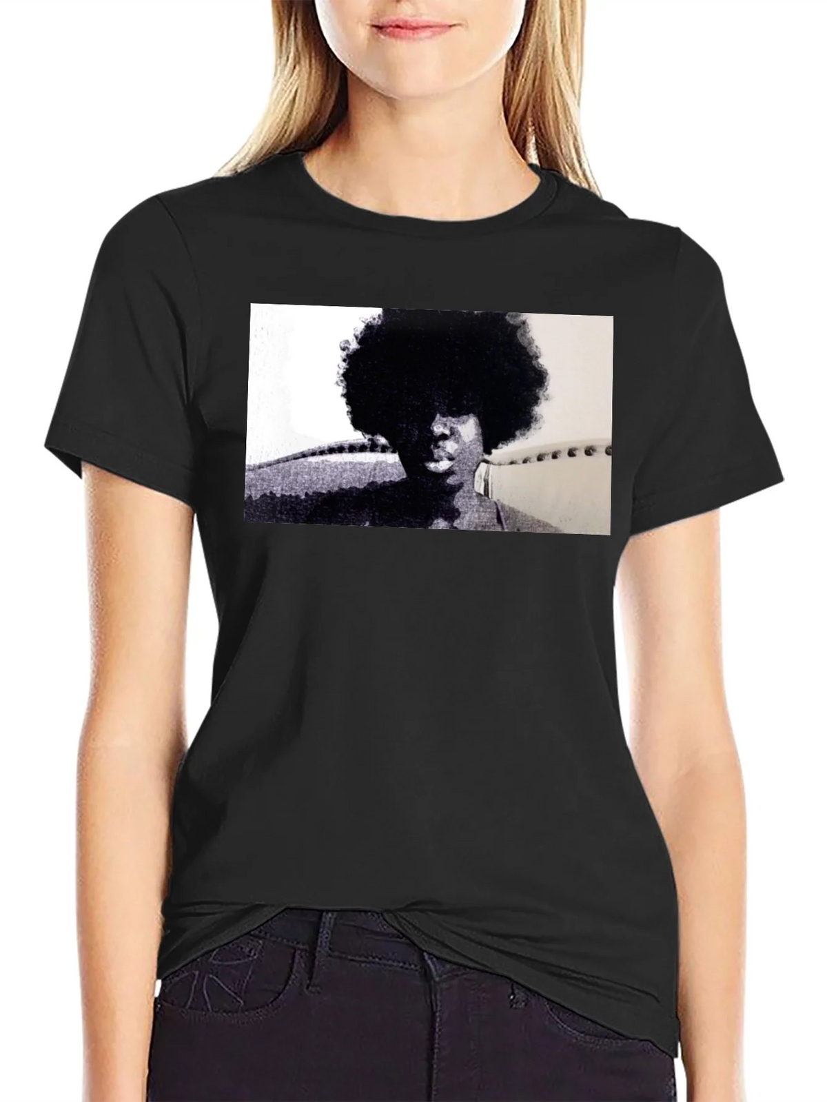 Retro Style Portrait T-Shirt product image 2