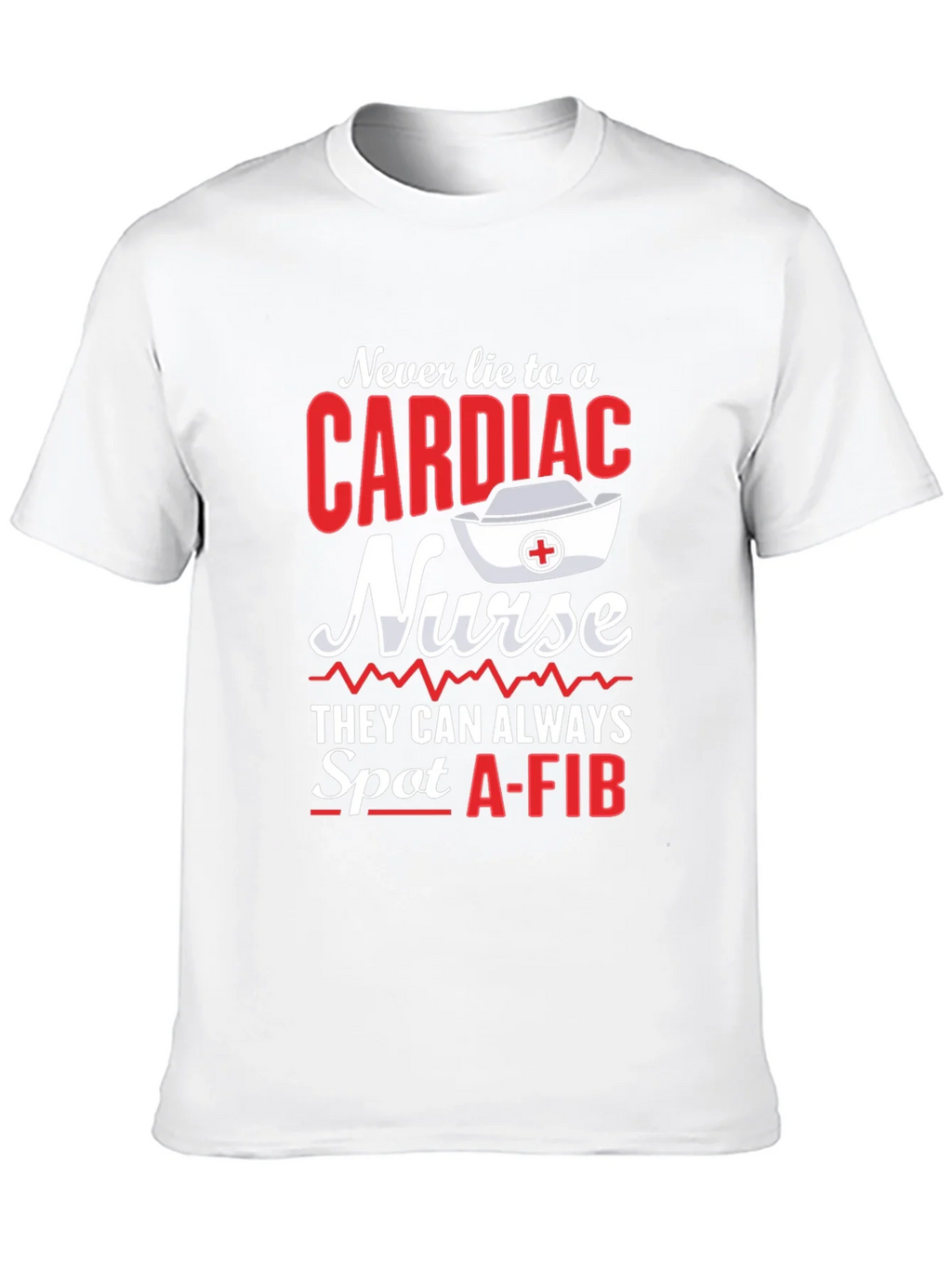 Cardiac Nurse T-Shirt - Spot A-Fib product image 9