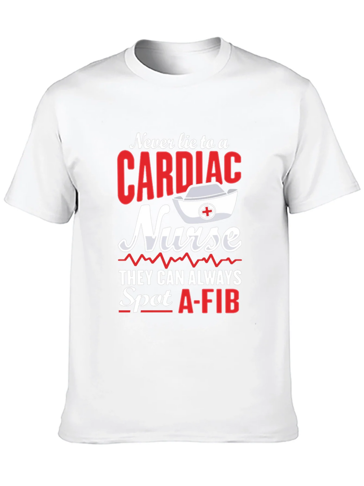 Cardiac Nurse T-Shirt - Spot A-Fib product image 9