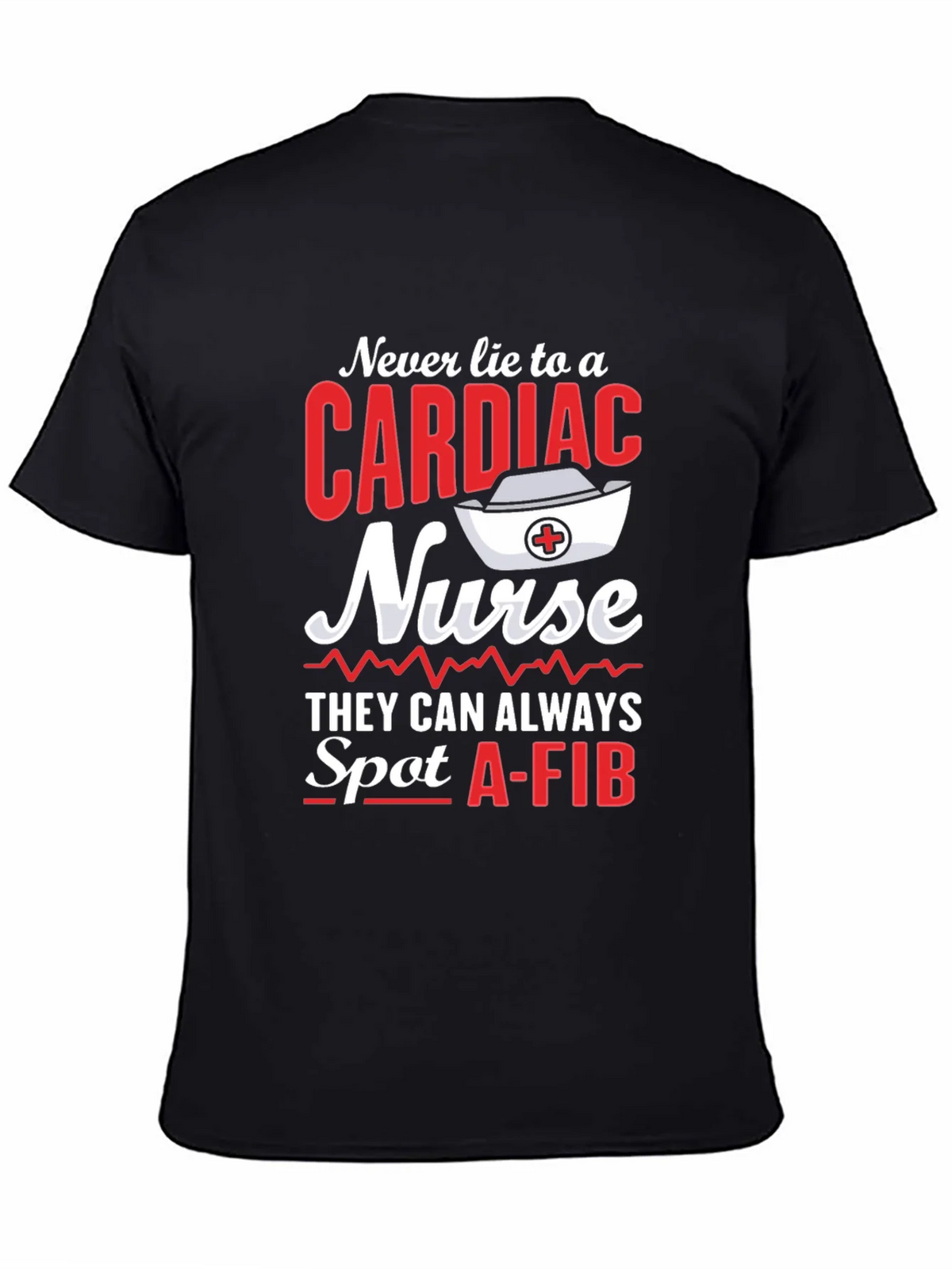 Cardiac Nurse T-Shirt - Spot A-Fib product image 4
