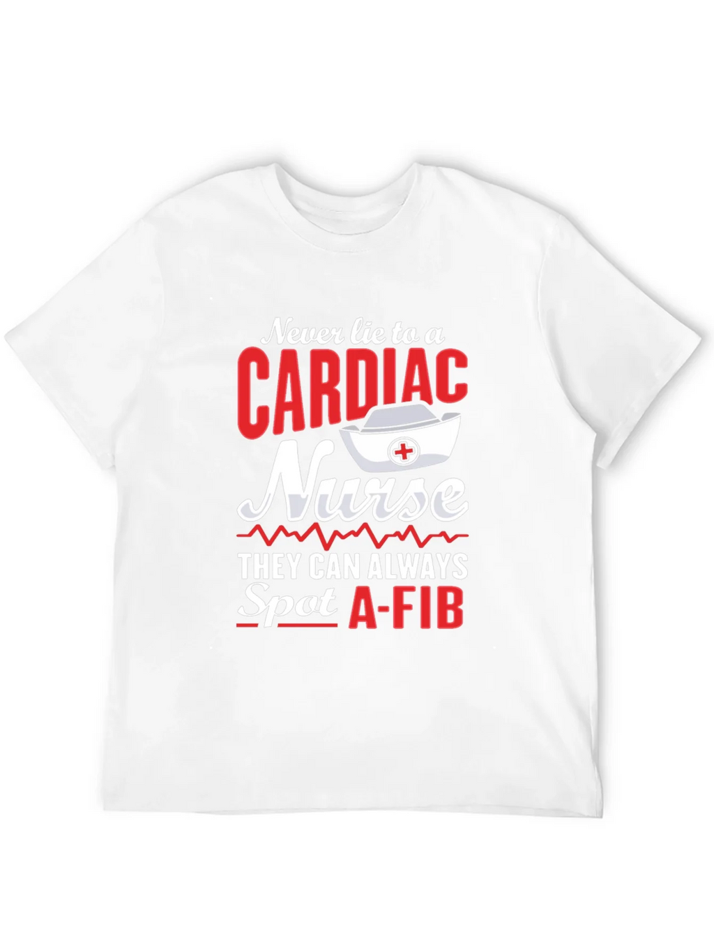Cardiac Nurse T-Shirt - Spot A-Fib product image 11