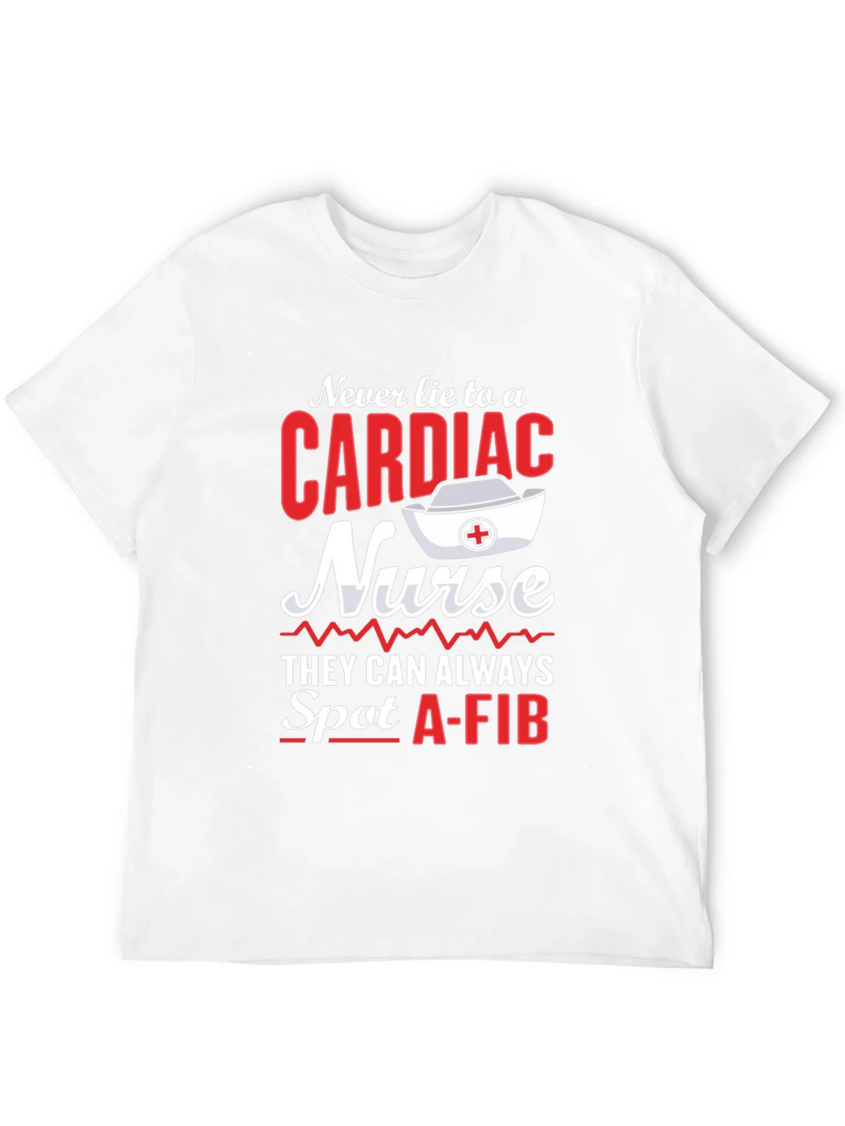 Cardiac Nurse T-Shirt - Spot A-Fib product image 11