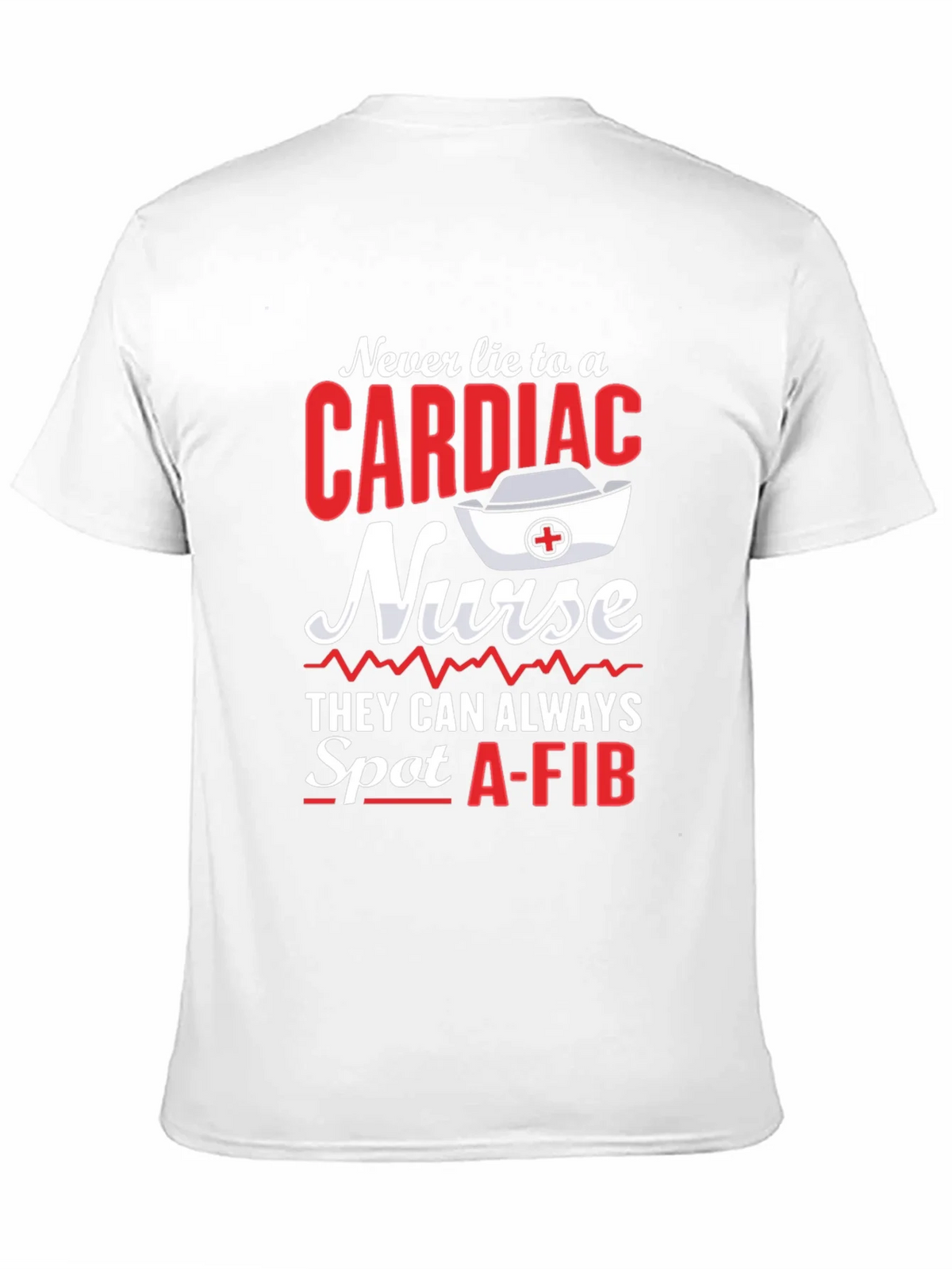 Cardiac Nurse T-Shirt - Spot A-Fib product image 10