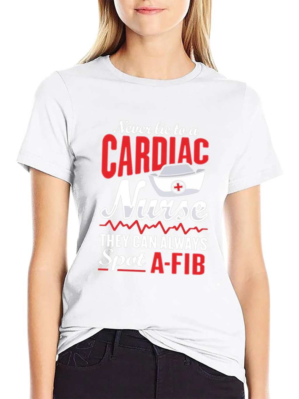 Cardiac Nurse T-Shirt - Spot A-Fib product image 8