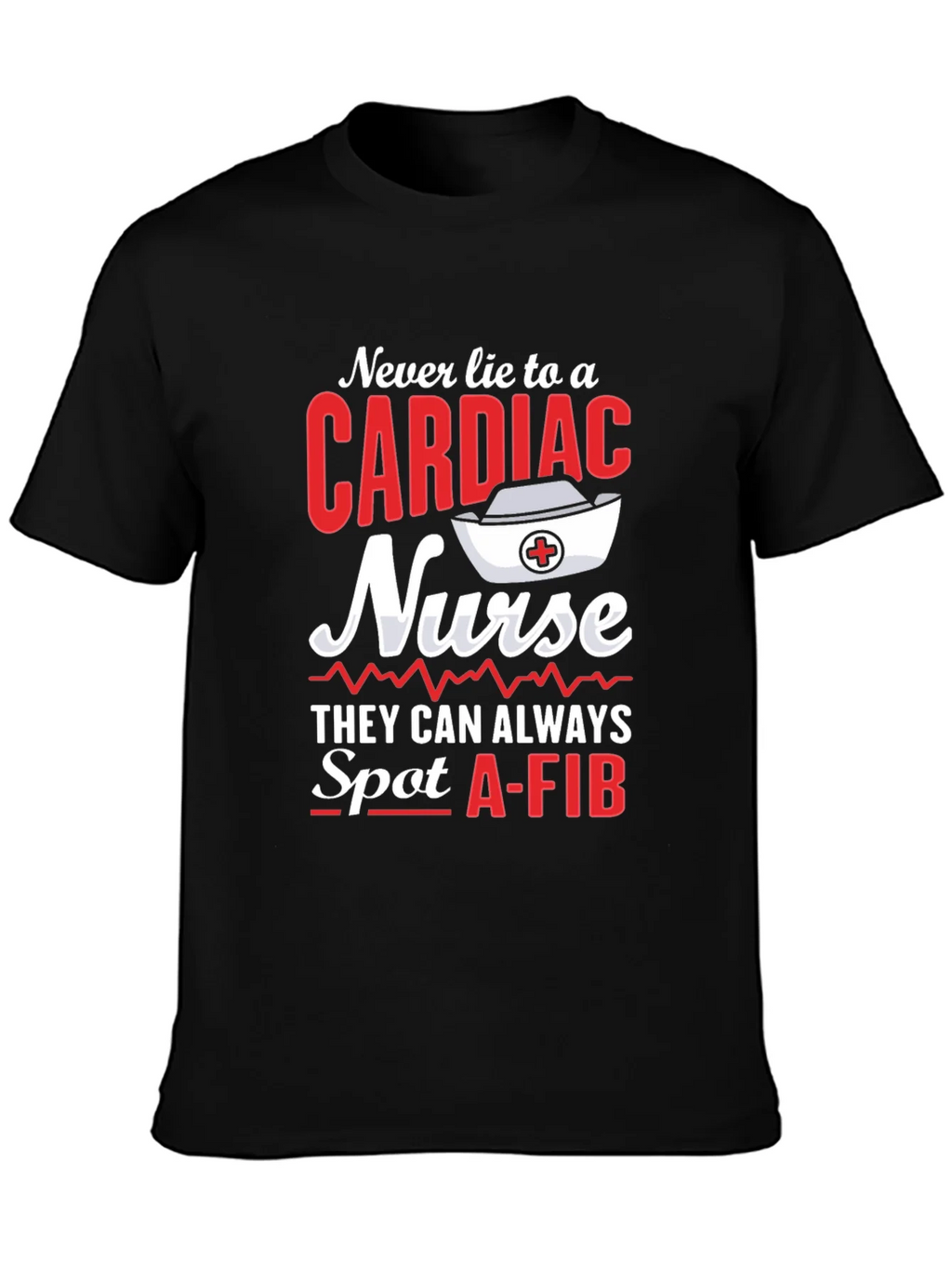 Cardiac Nurse T-Shirt - Spot A-Fib product image 3
