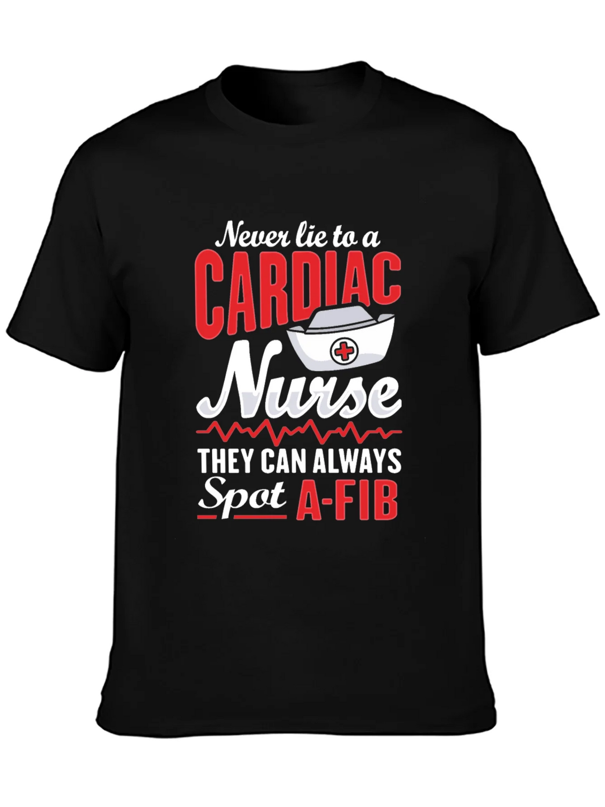 Cardiac Nurse T-Shirt - Spot A-Fib product image 3