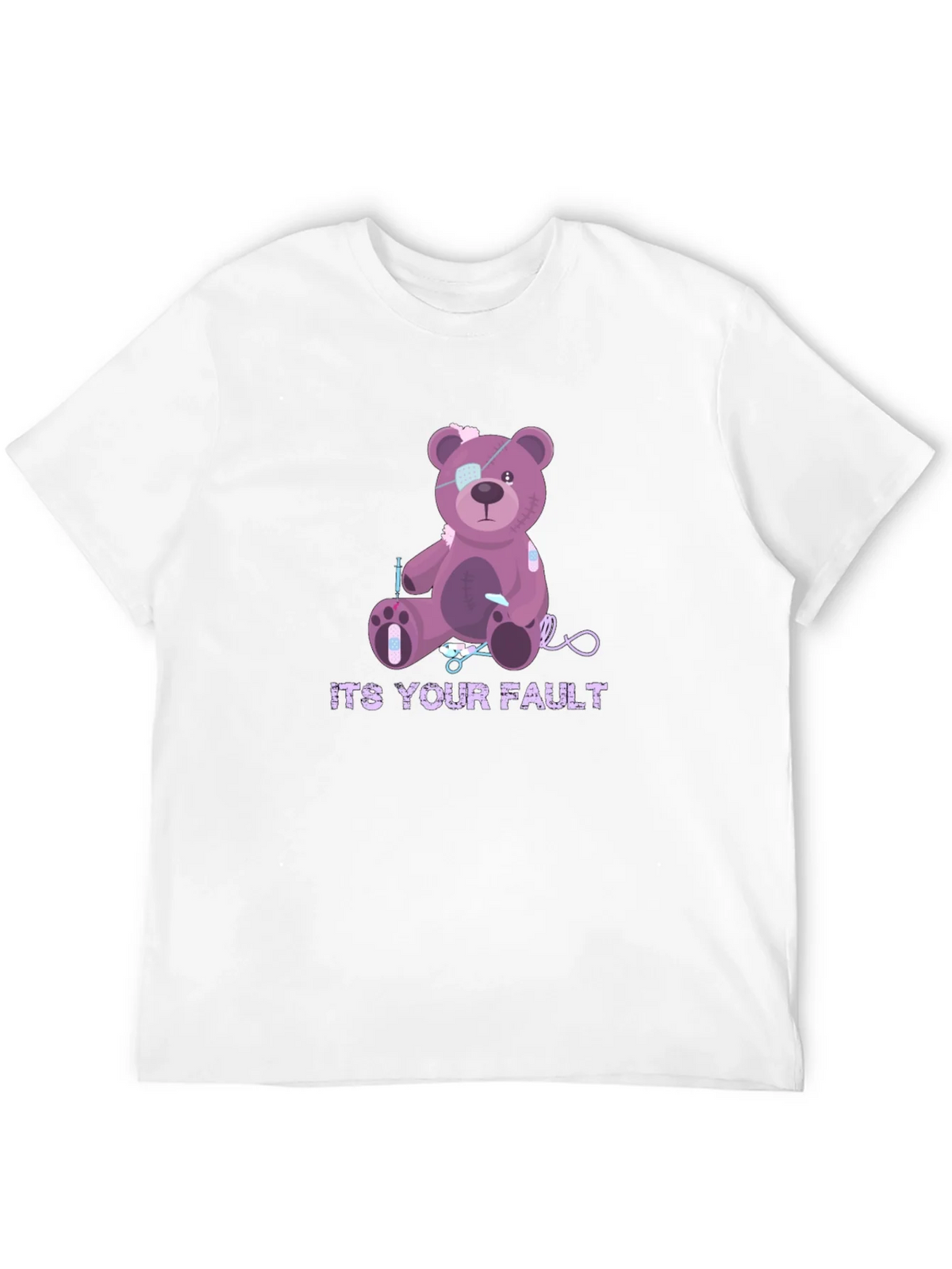 Its Your Fault Teddy Bear T-Shirt product image 11