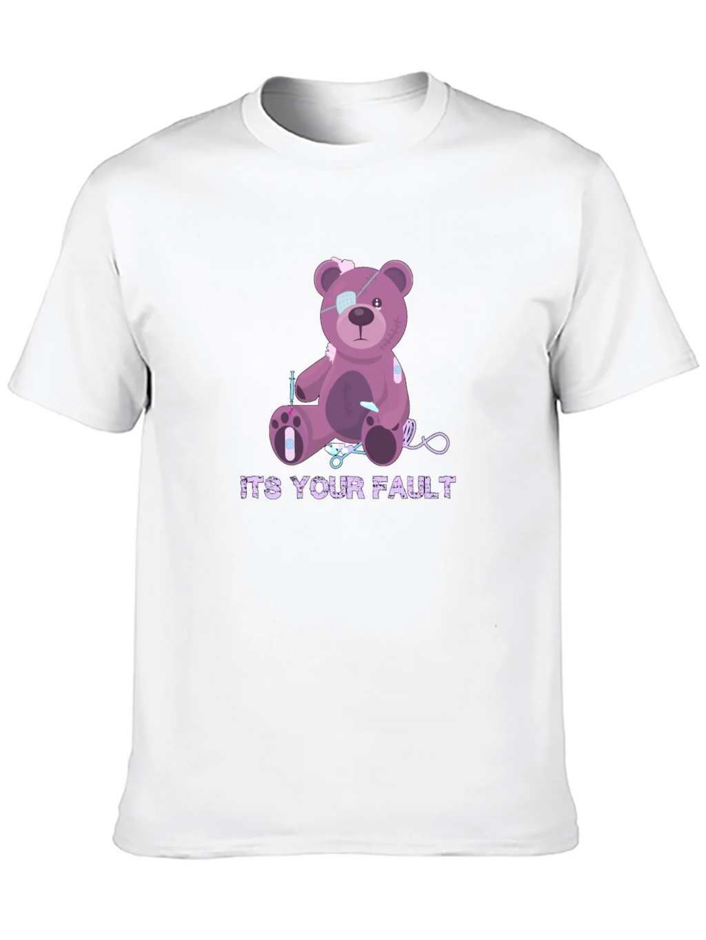 Its Your Fault Teddy Bear T-Shirt product image 9