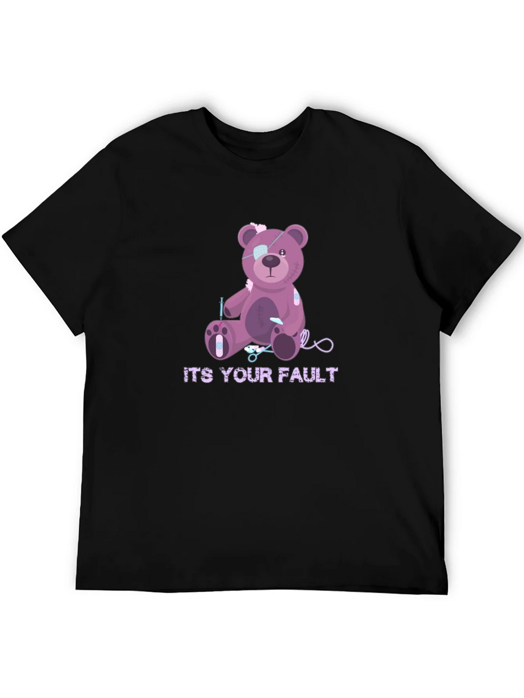 Its Your Fault Teddy Bear T-Shirt product image 5