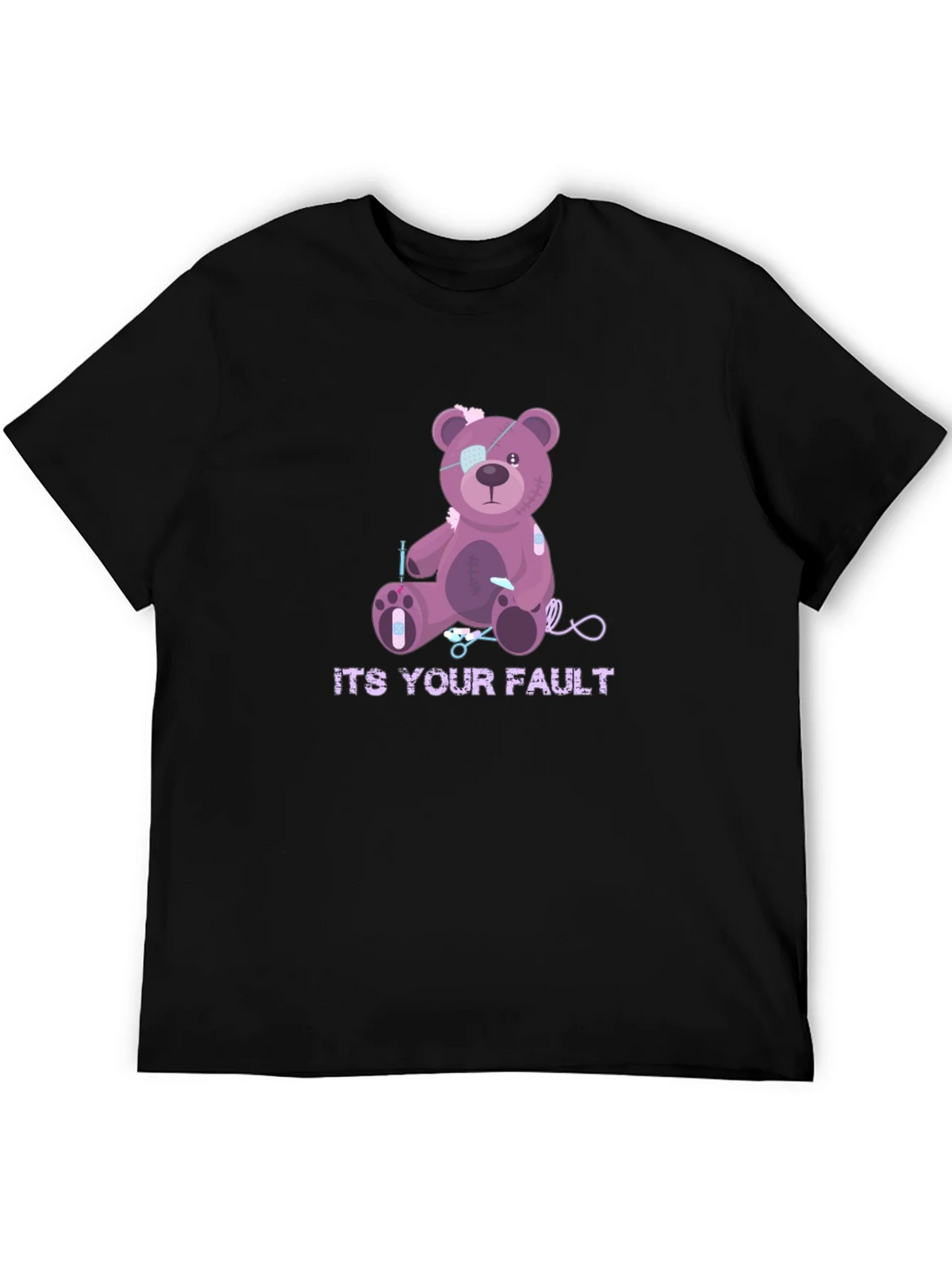 Its Your Fault Teddy Bear T-Shirt product image 5