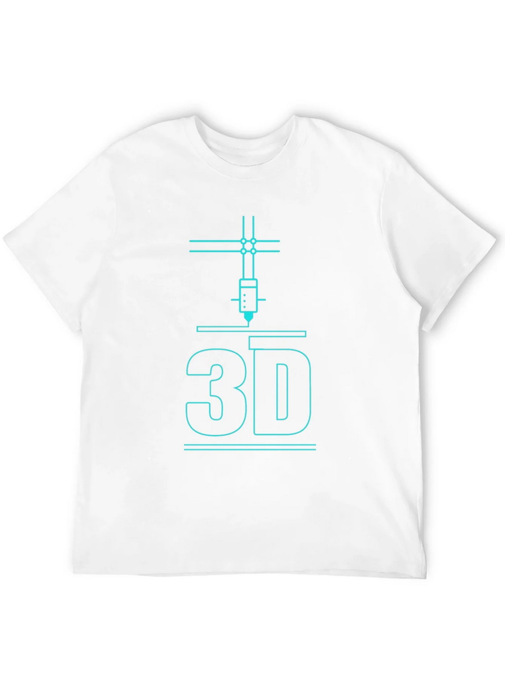 3D Printing T-Shirt - Black Graphic Tee for Tech Enthusiasts product image 8