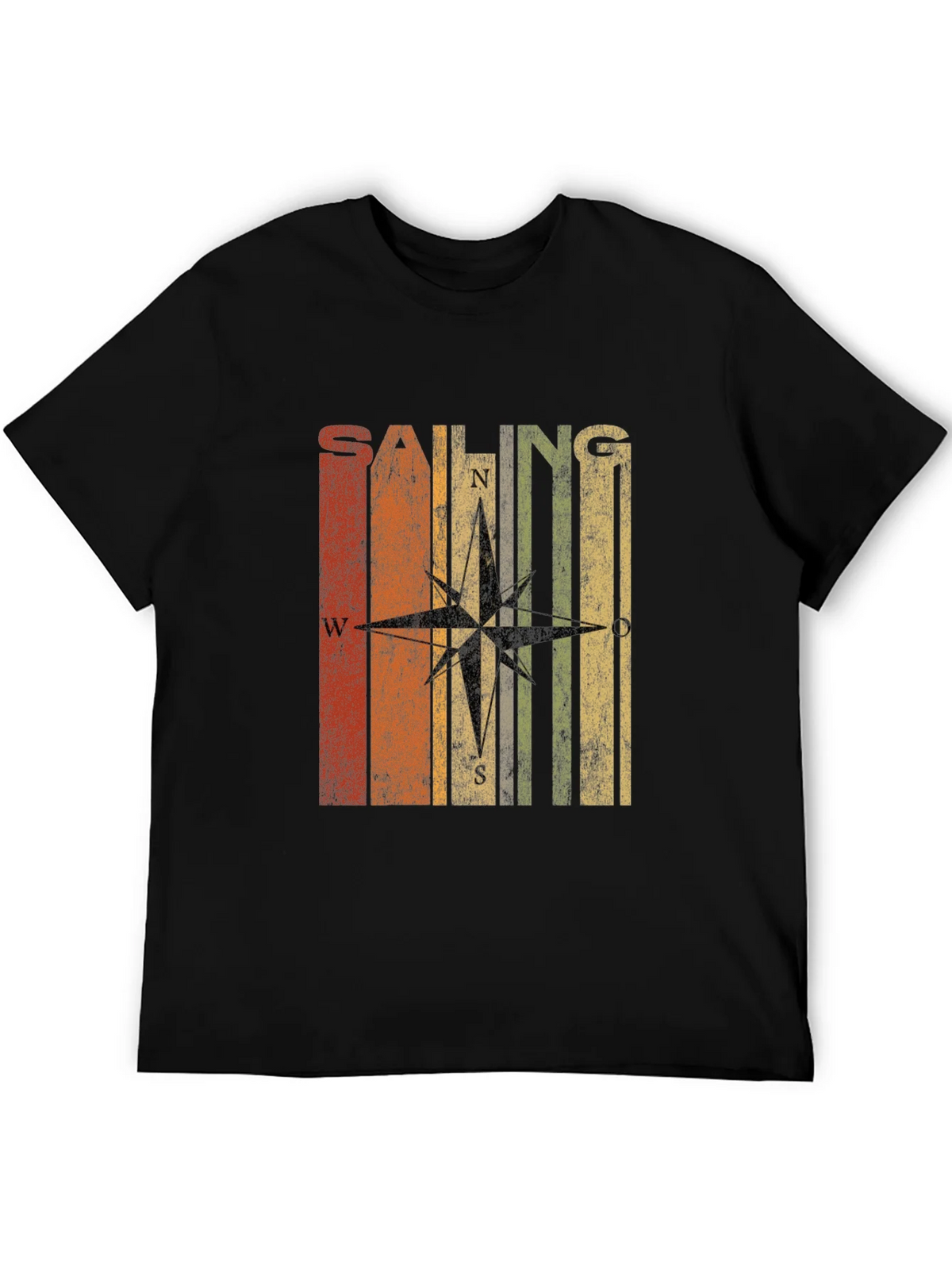 Retro Sailing Compass T-Shirt product image 5