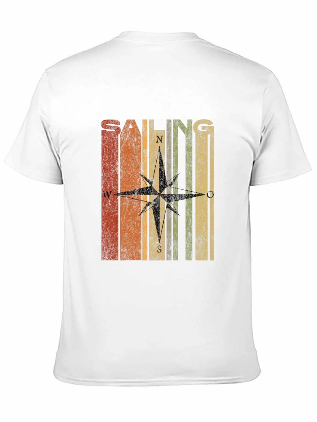 Retro Sailing Compass T-Shirt product image 10