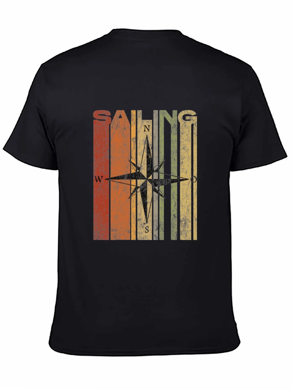 Retro Sailing Compass T-Shirt product image 4
