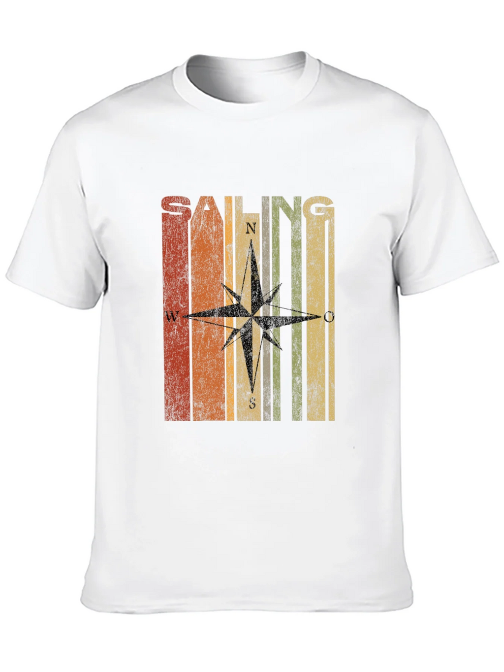 Retro Sailing Compass T-Shirt product image 9