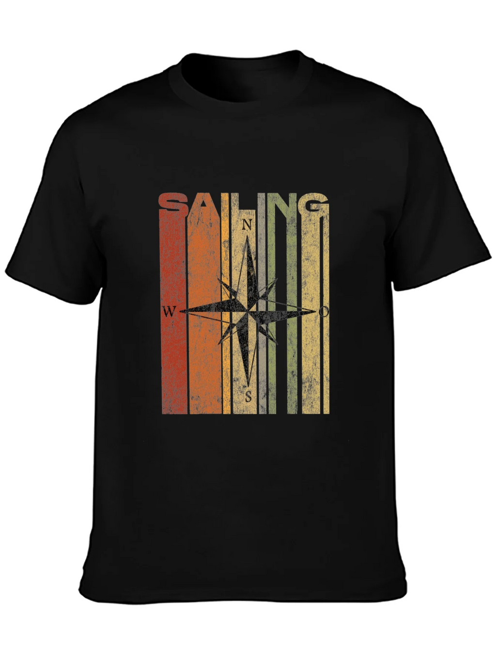 Retro Sailing Compass T-Shirt product image 3