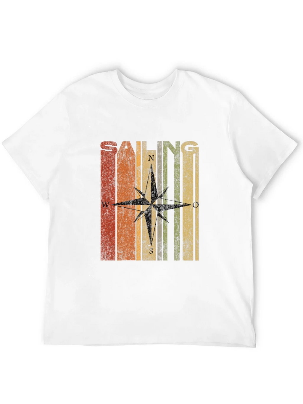 Retro Sailing Compass T-Shirt product image 11