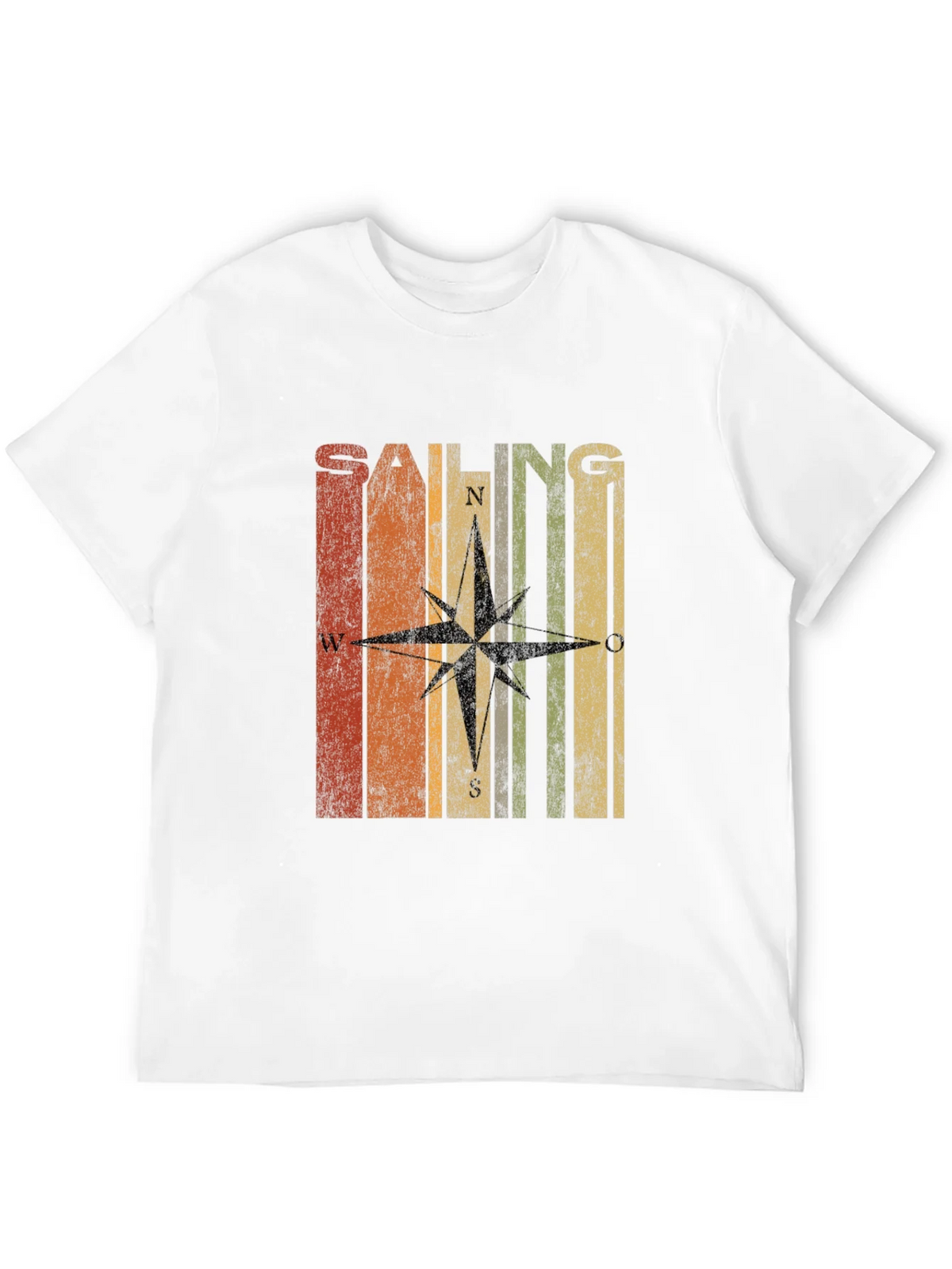 Retro Sailing Compass T-Shirt product image 11