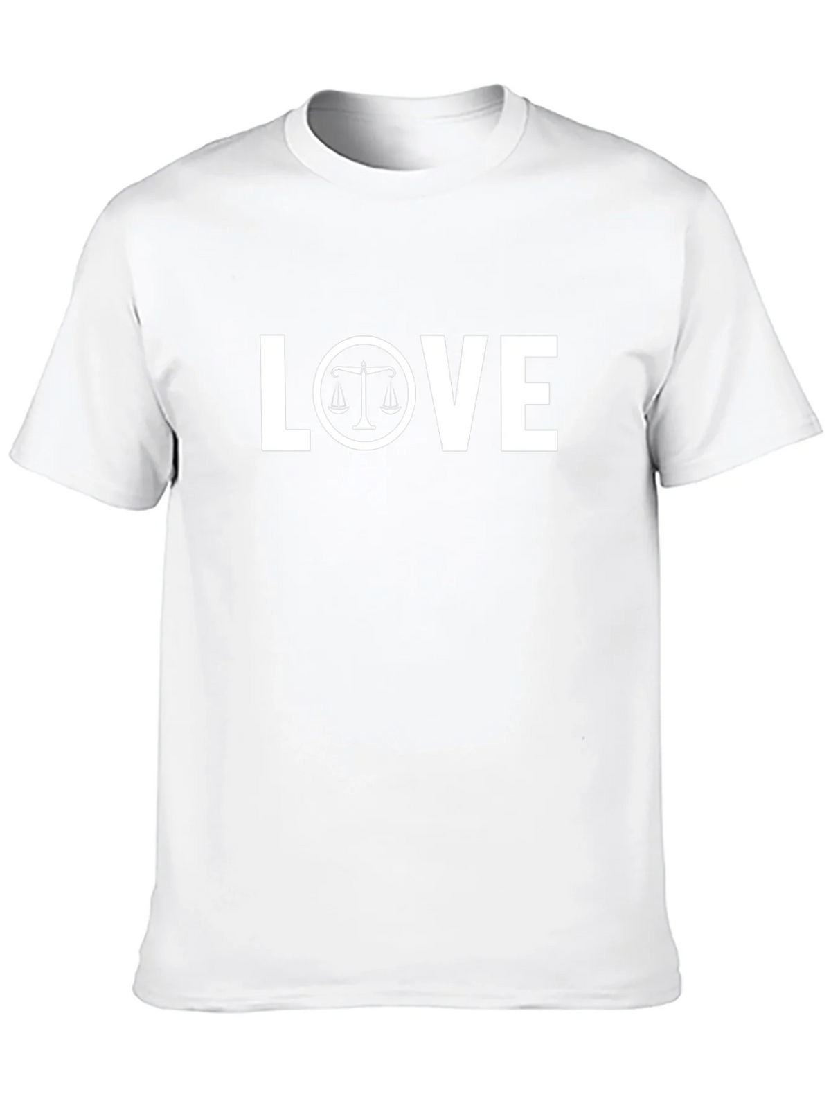 Lawyer LOVE T-Shirt - Scales of Justice Design product image 6