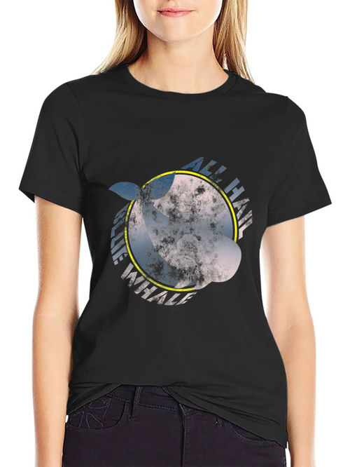 All Hail Whale Graphic Tee - Unique Design product image 1