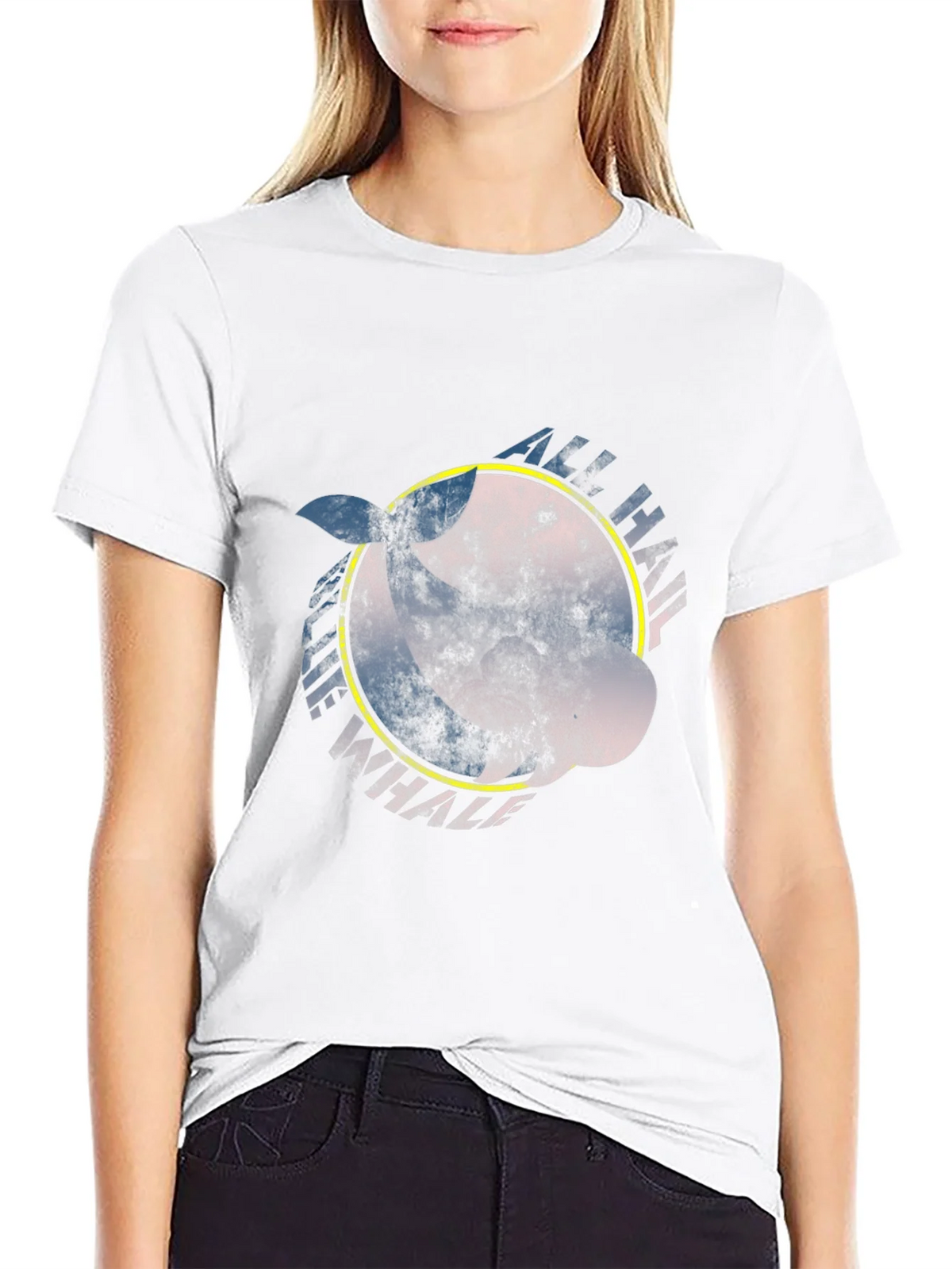 All Hail Whale Graphic Tee - Unique Design product image 6