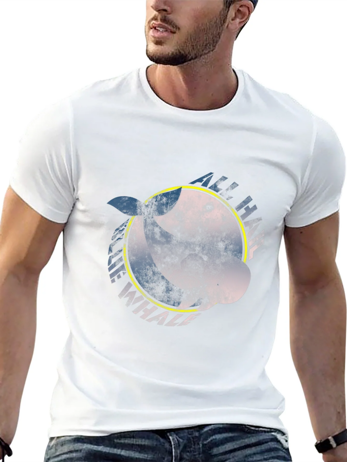 All Hail Whale Graphic Tee - Unique Design product image 9