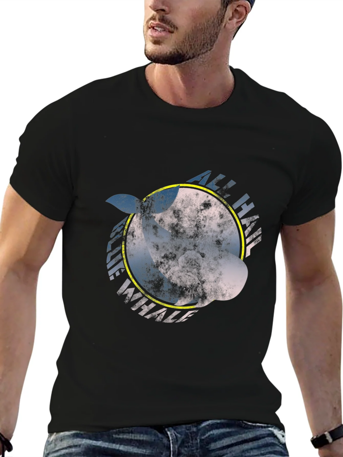 All Hail Whale Graphic Tee - Unique Design product image 4