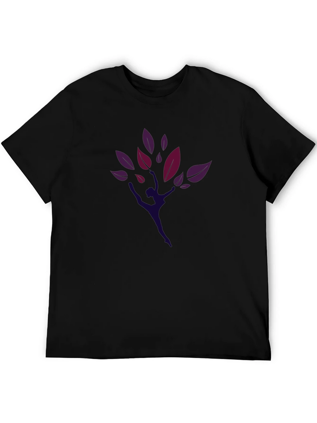 Dancer Tree Graphic Black T-Shirt product image 5