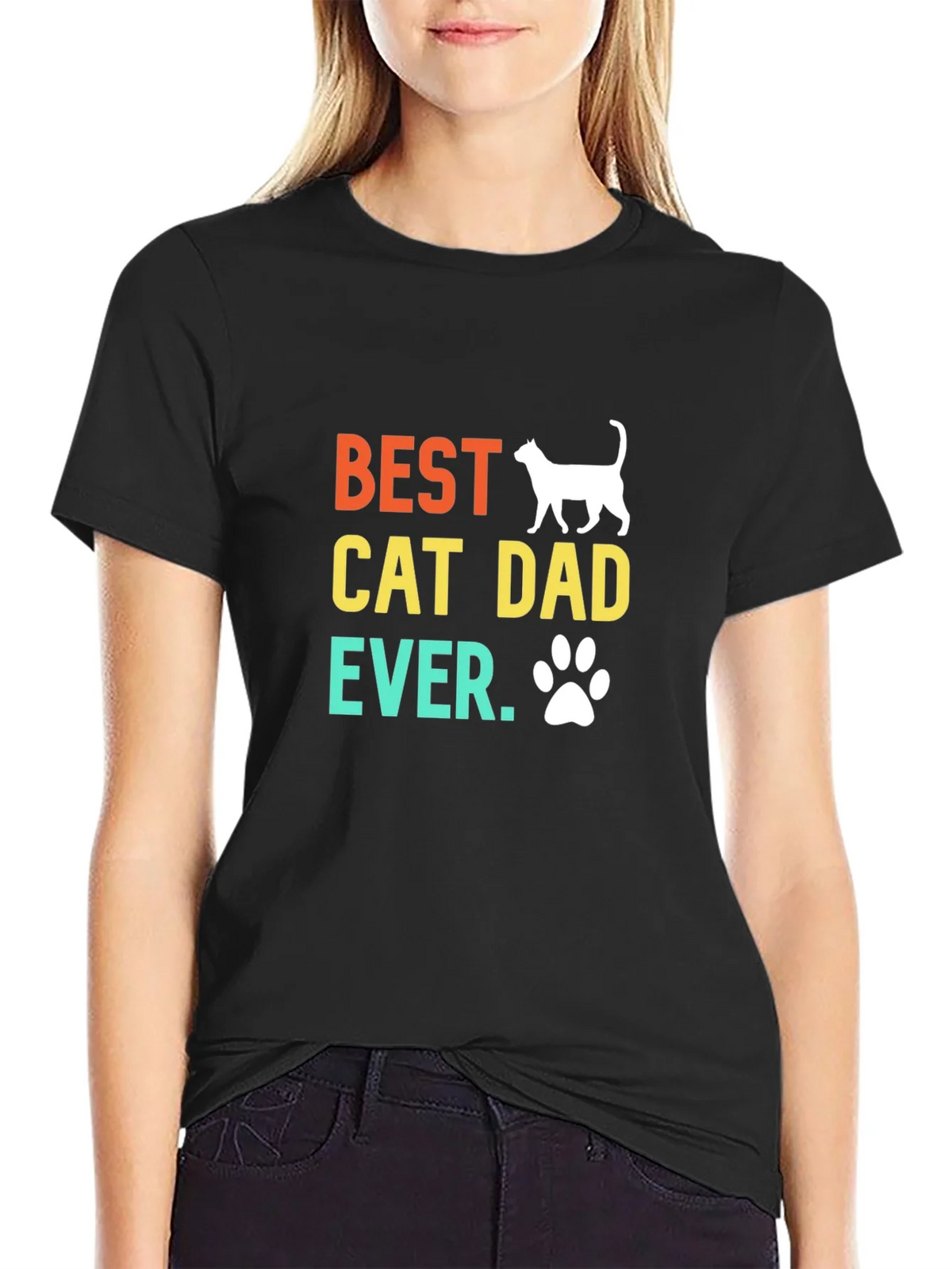 Best Cat Dad Ever T-Shirt product image 2
