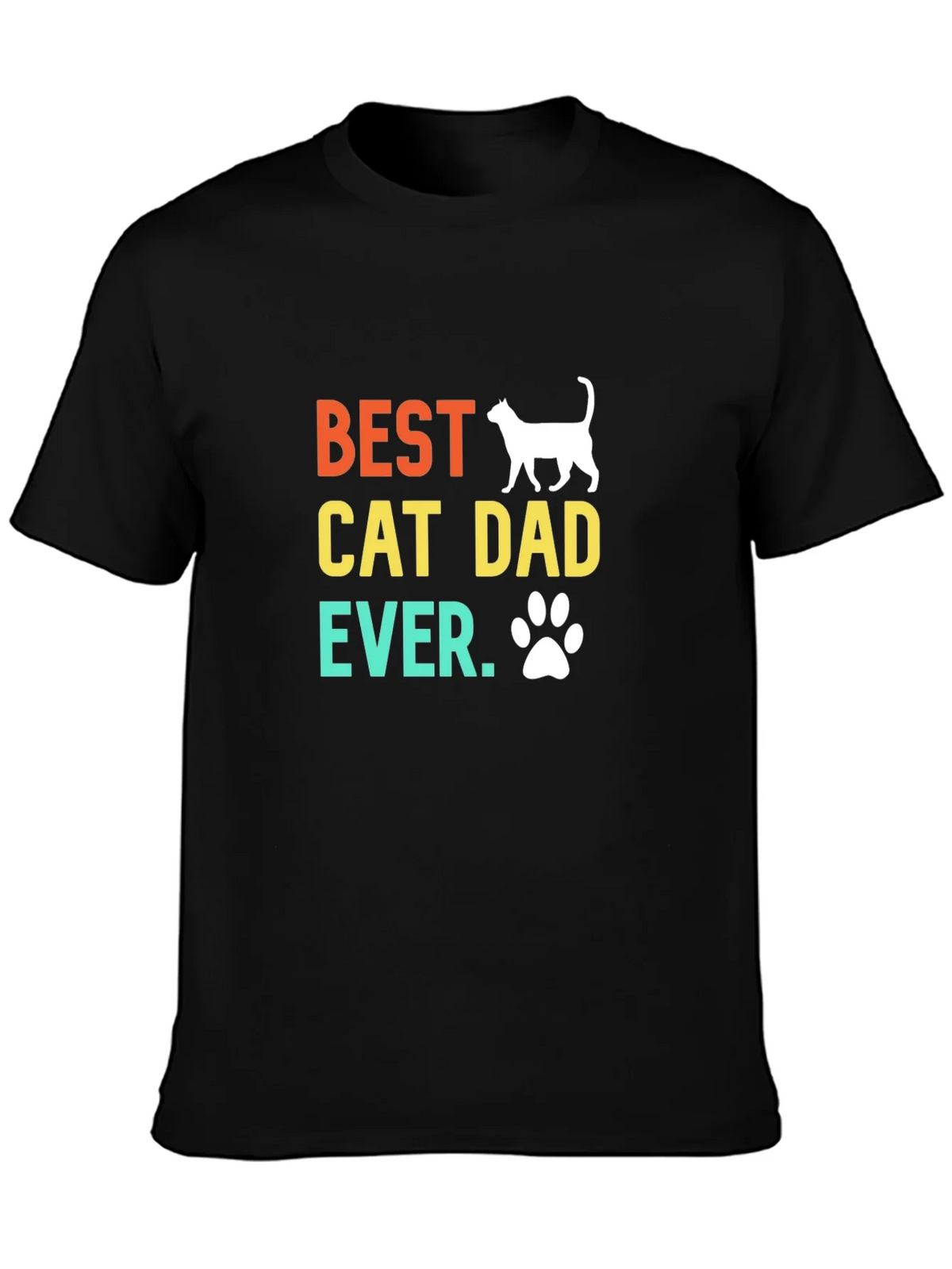 Best Cat Dad Ever T-Shirt product image 3