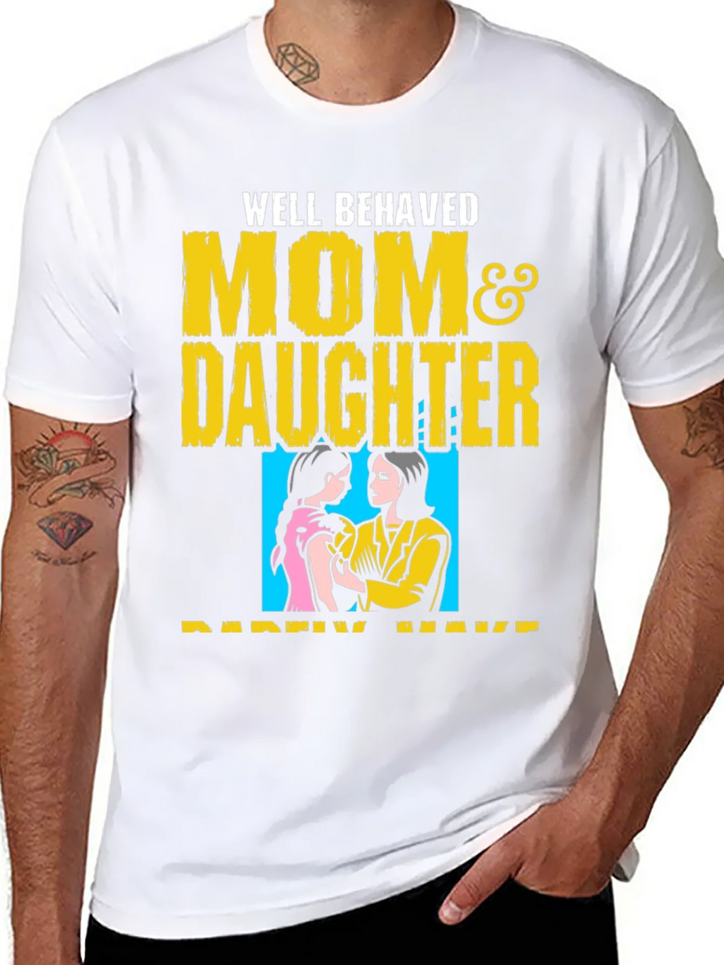 Well Behaved Mom & Daughter T-Shirt product image 5